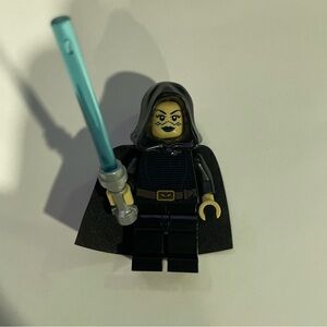 Lego Star Clone Wars BARRISS OFFEE Minifigure Lightsaber Jedi Minifig 9491